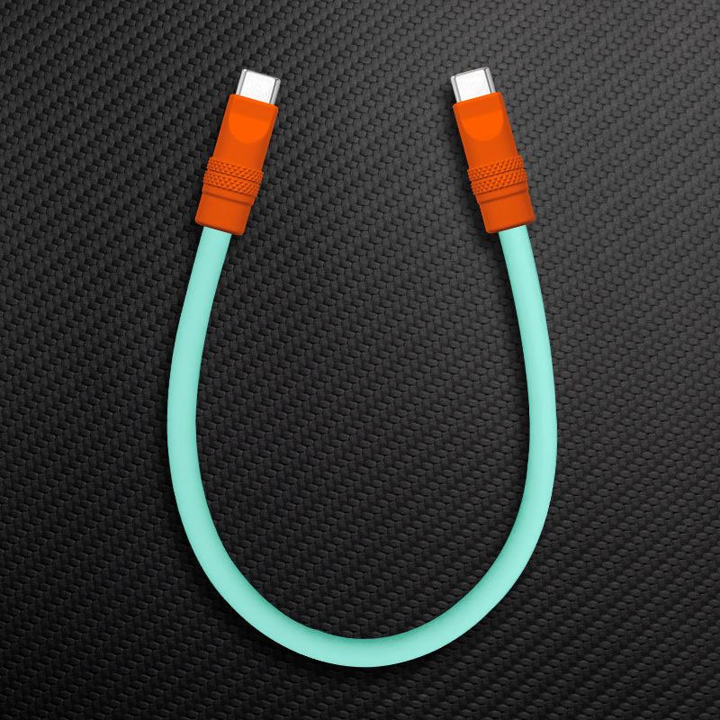 "Color Block Chubby" Power Bank Friendly Cable