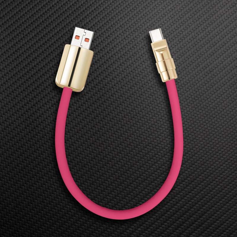 "Color Block Chubby" Power Bank Friendly Cable