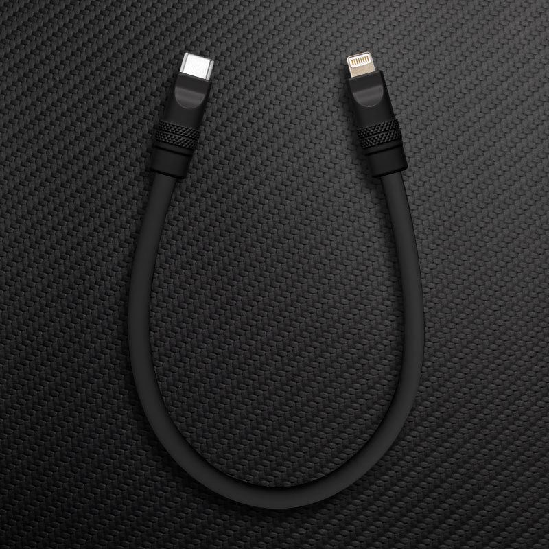 "Color Block Chubby" Power Bank Friendly Cable