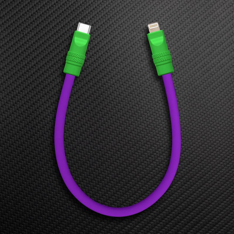 "Color Block Chubby" Power Bank Friendly Cable
