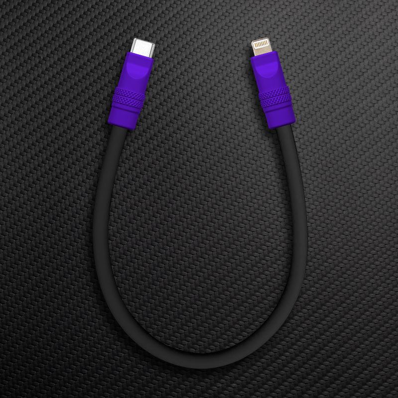 "Color Block Chubby" Power Bank Friendly Cable