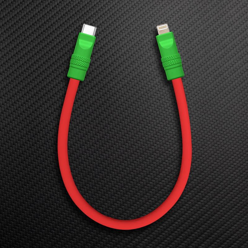 "Color Block Chubby" Power Bank Friendly Cable - More colors