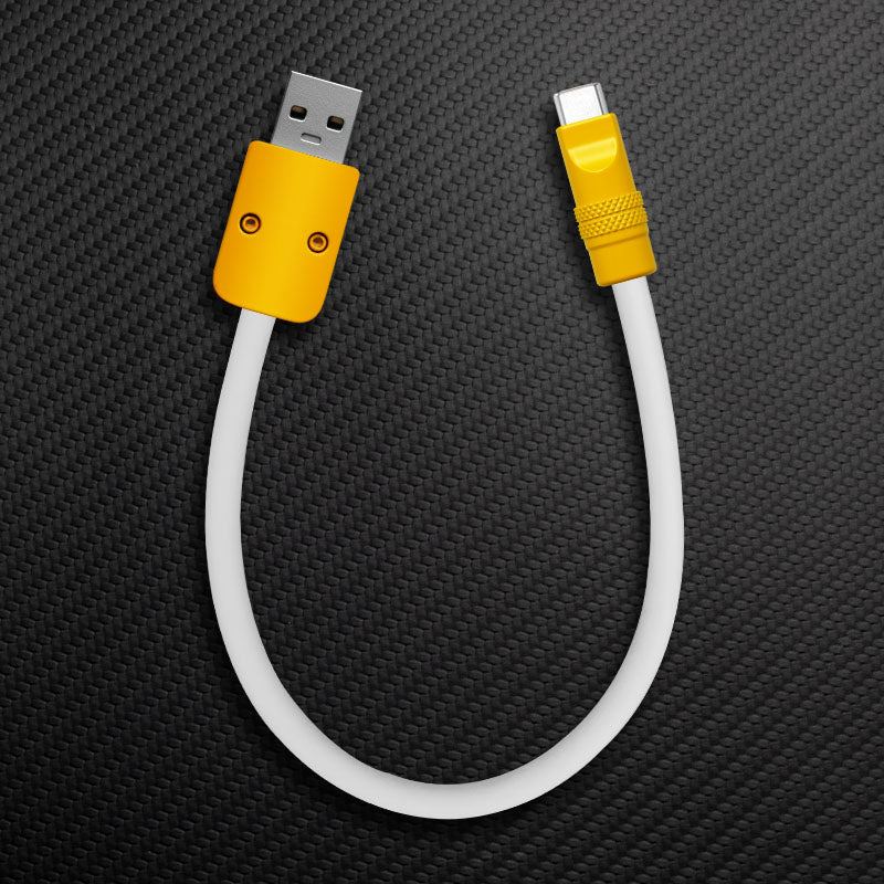 "Color Block Chubby" Power Bank Friendly Cable - More colors