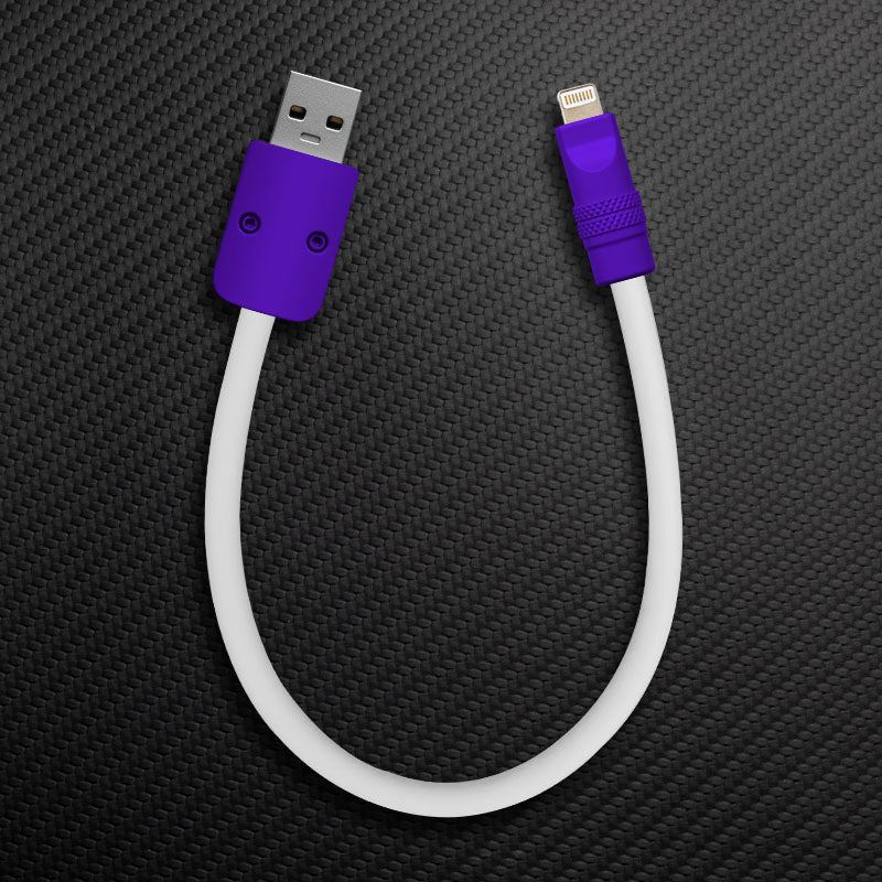 "Color Block Chubby" Power Bank Friendly Cable - More colors