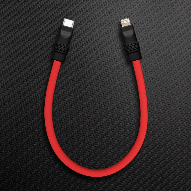 "Color Block Chubby" Power Bank Friendly Cable - More colors