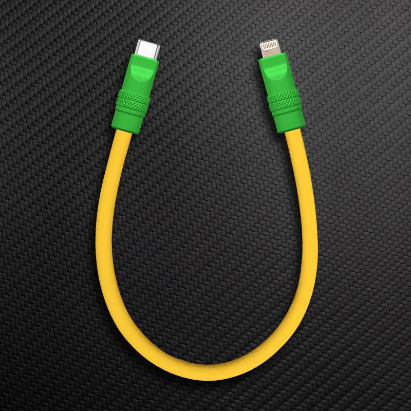 "Color Block Chubby" Power Bank Friendly Cable - More colors