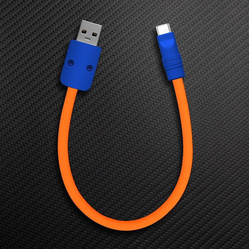 "Color Block Chubby" Power Bank Friendly Cable - More colors