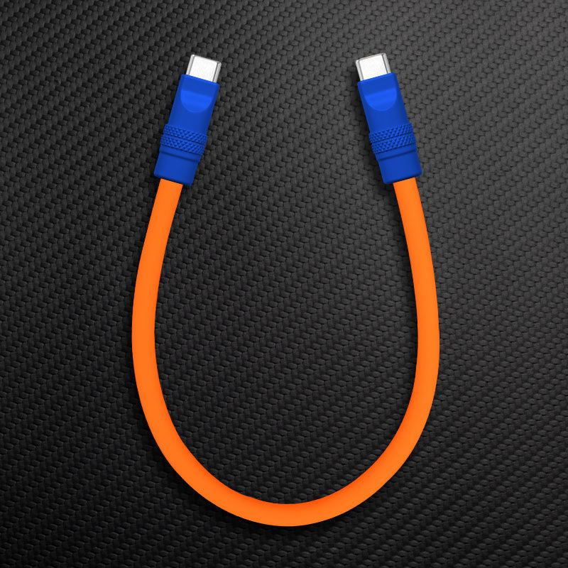 "Color Block Chubby" Power Bank Friendly Cable - More colors