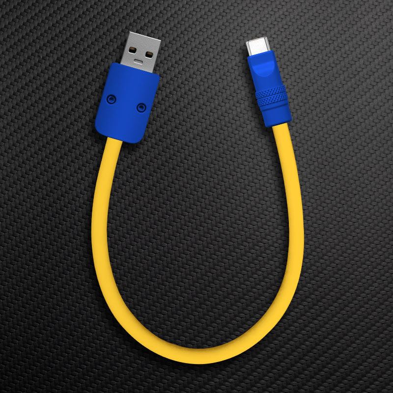 "Color Block Chubby" Power Bank Friendly Cable - More colors