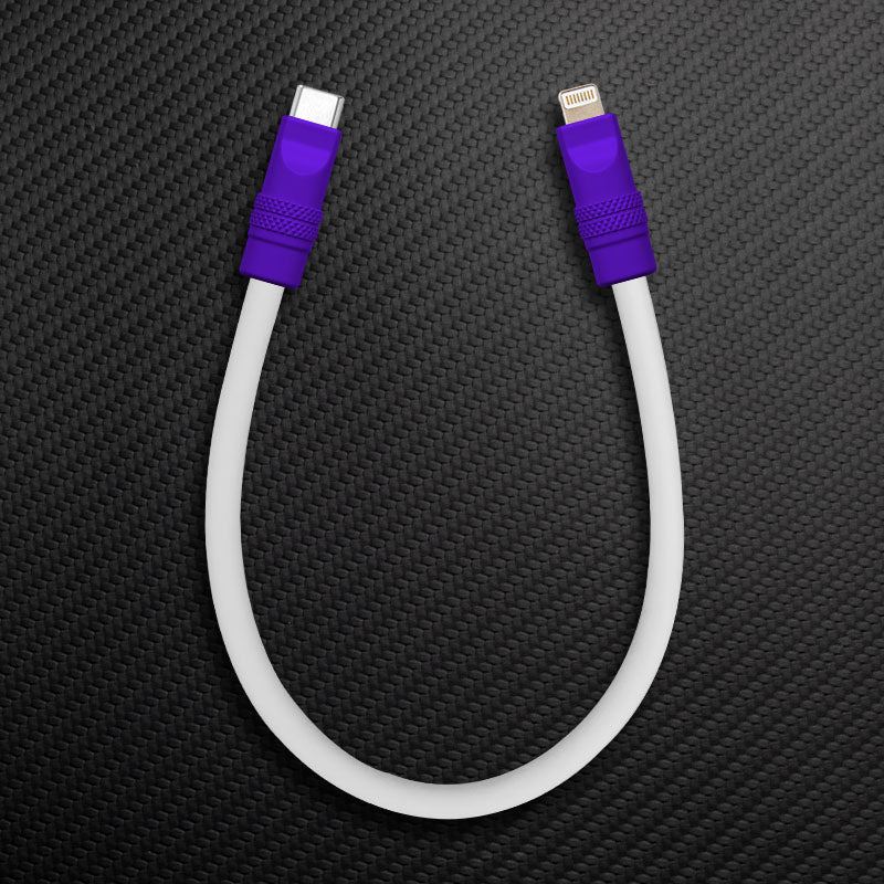 "Color Block Chubby" Power Bank Friendly Cable - More colors