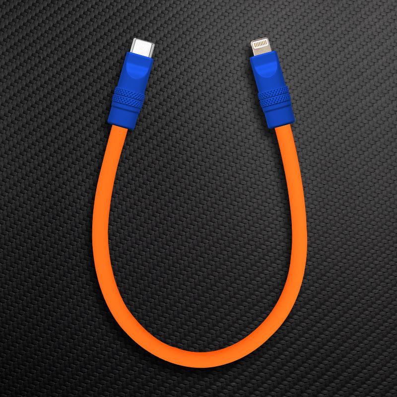 "Color Block Chubby" Power Bank Friendly Cable - More colors