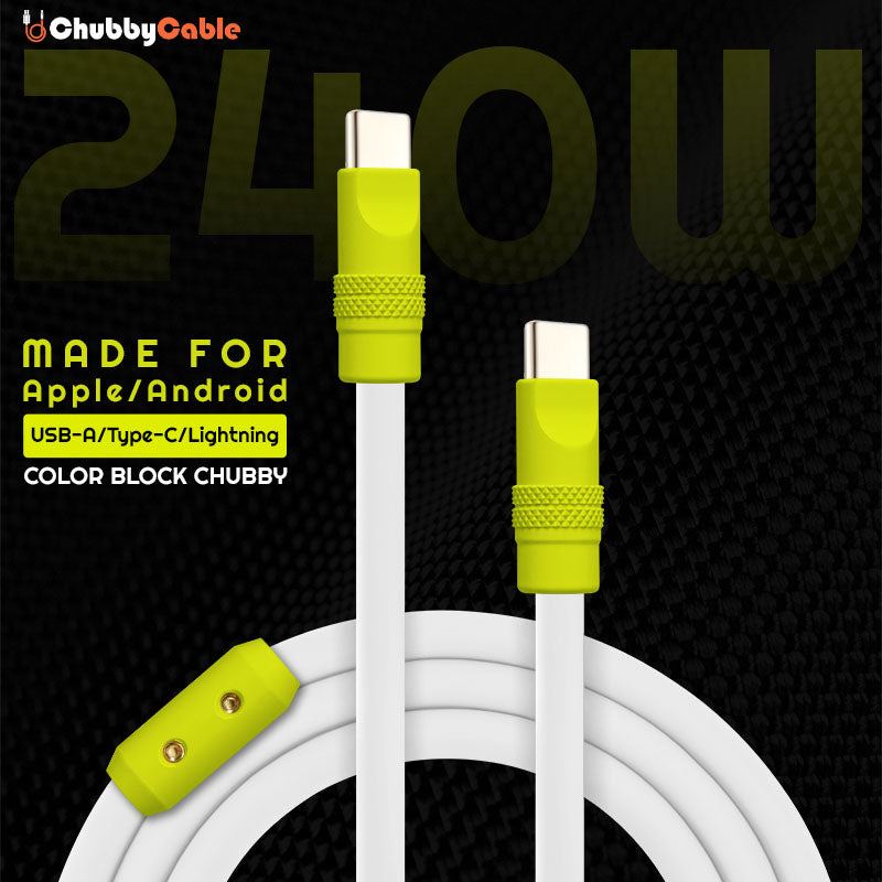 "Color Block Chubby" Specially Customized ChubbyCable
