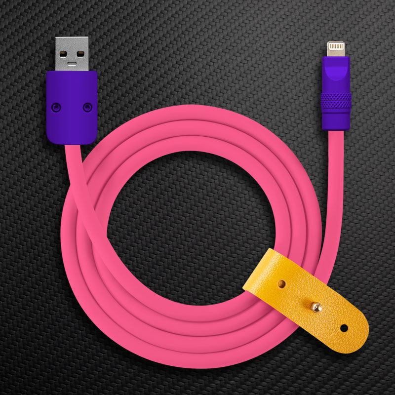 "ColorBlock Chubby" 240W Painted Fast Charging Cable
