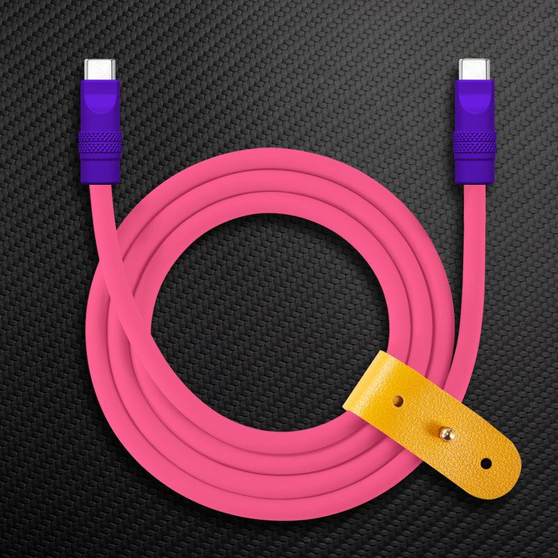 "ColorBlock Chubby" 240W Painted Fast Charging Cable