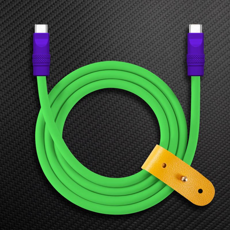 "ColorBlock Chubby" 240W Painted Fast Charging Cable