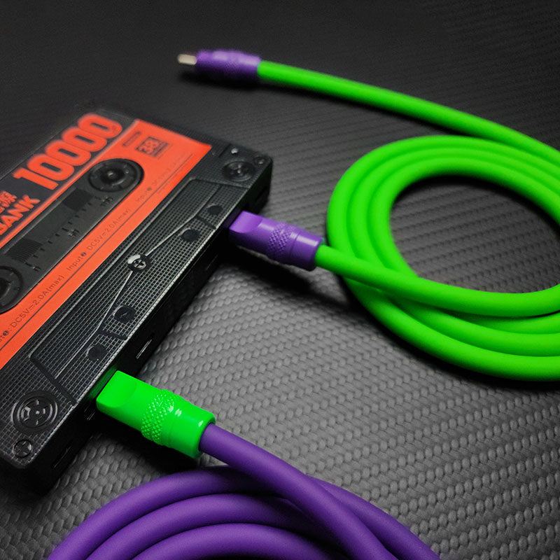 "ColorBlock Chubby" 240W Painted Fast Charging Cable