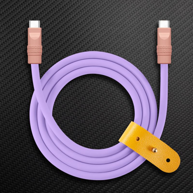 "ColorBlock Chubby" 240W Painted Fast Charging Cable