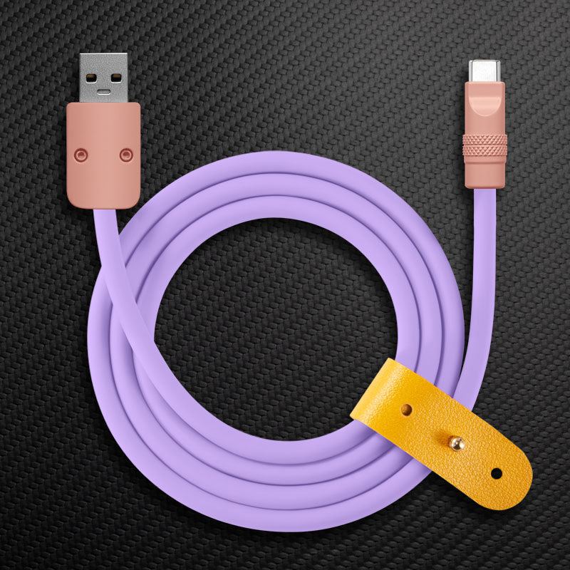 "ColorBlock Chubby" 240W Painted Fast Charging Cable