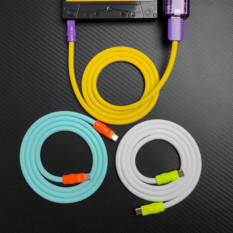 "ColorBlock Chubby" 240W Painted Fast Charging Cable