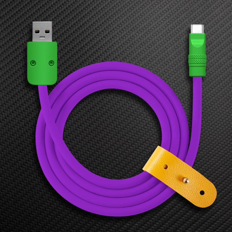 "ColorBlock Chubby" 240W Painted Fast Charging Cable