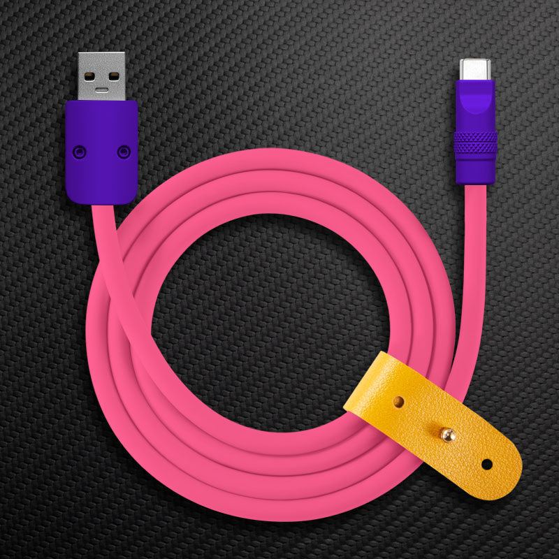 "ColorBlock Chubby" 240W Painted Fast Charging Cable
