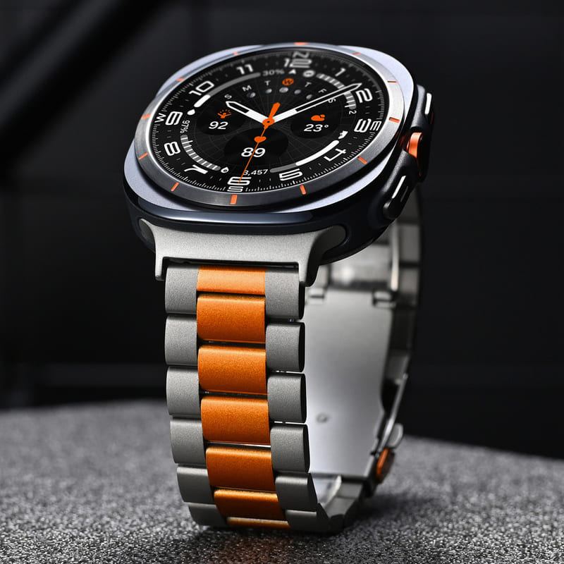 Cool Titanium Alloy Band for Samsung Galaxy Watch Ultra/8