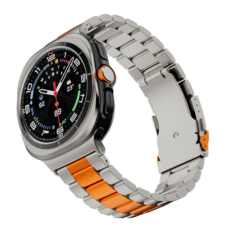 Cool Titanium Alloy Band for Samsung Galaxy Watch Ultra/8