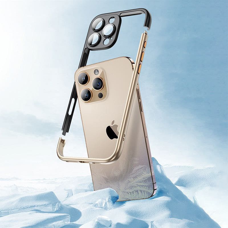 Cooling Frame Case with Camera Protector For iPhone