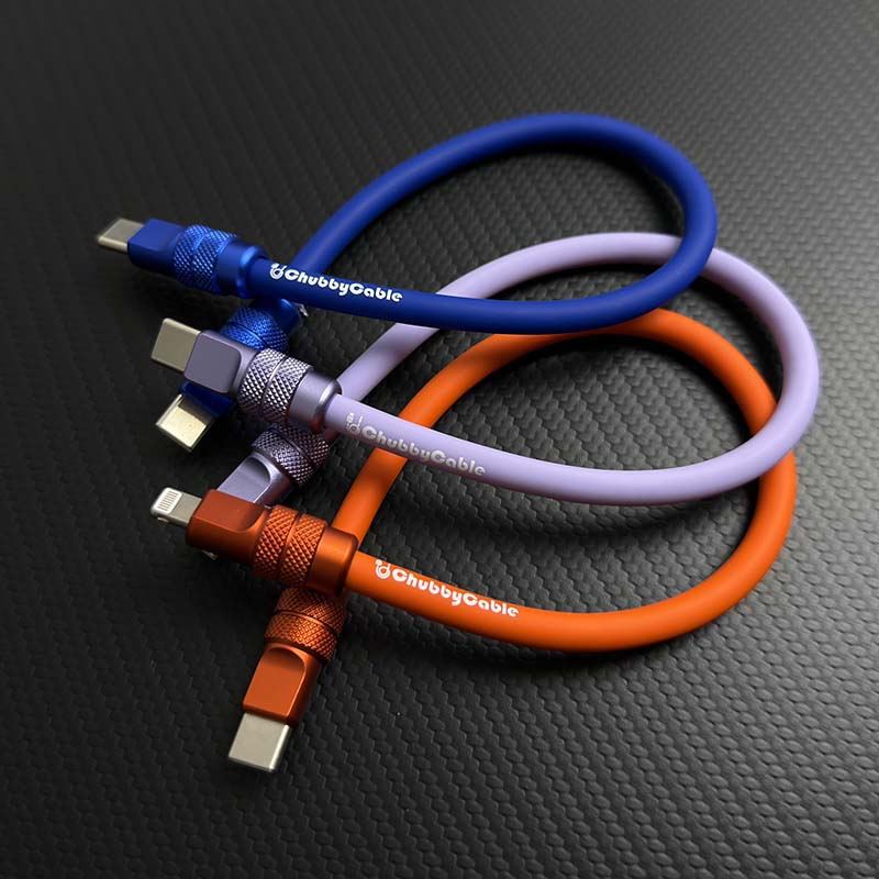 "Cute Anodized" Power Bank Friendly Cable C+Lightning