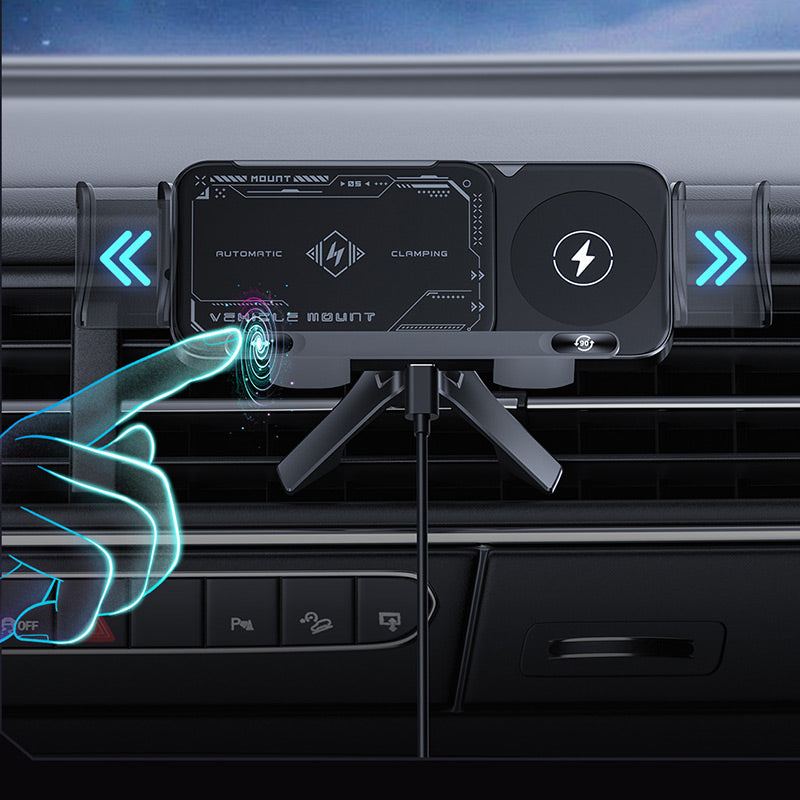 “Cyberâ€?Intelligent Car Mount for Mobile Phone or Tablet