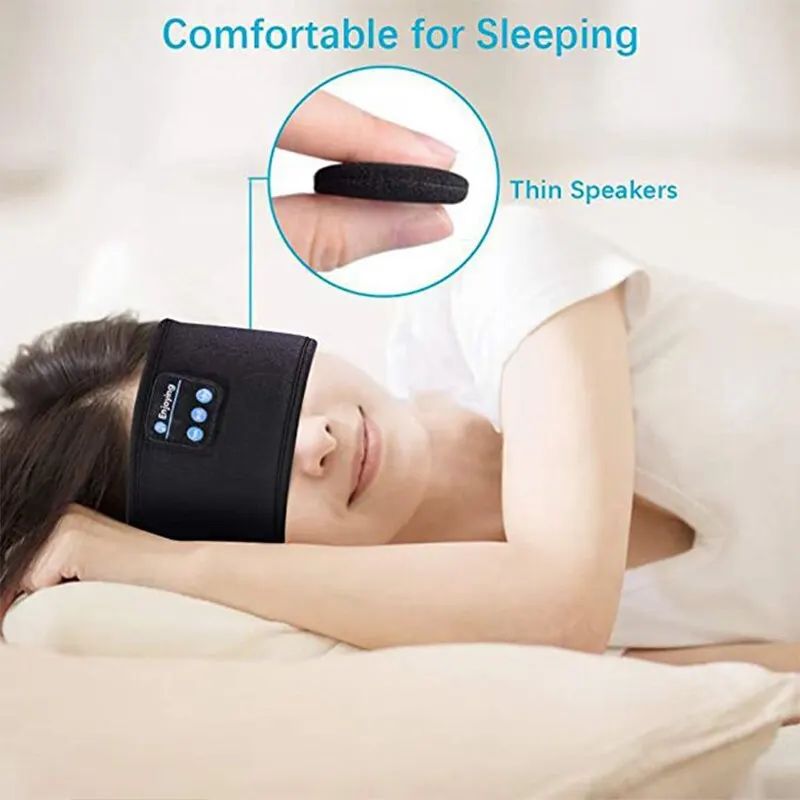 Elastic Wireless Music Headset & Sleeping Eye Mask