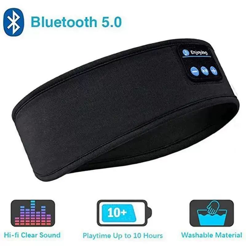 Elastic Wireless Music Headset & Sleeping Eye Mask