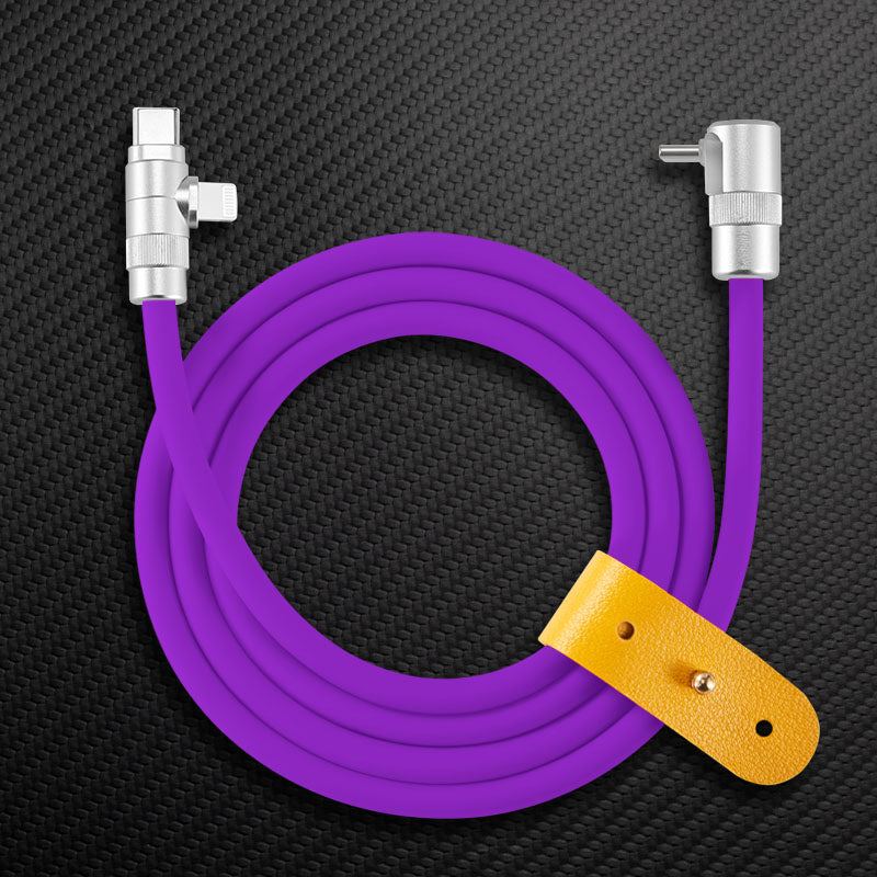 "FlexCharge Pro" 90° 2-in-1 Car Cable for Tesla