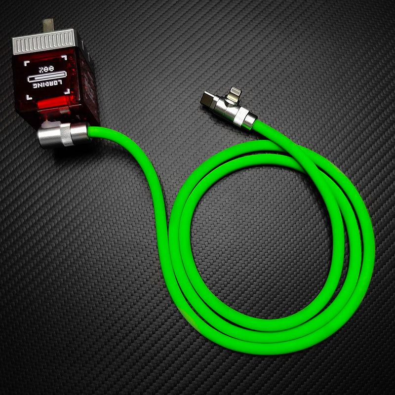 "FlexCharge Pro" 90° 2-in-1 Car Cable for Tesla