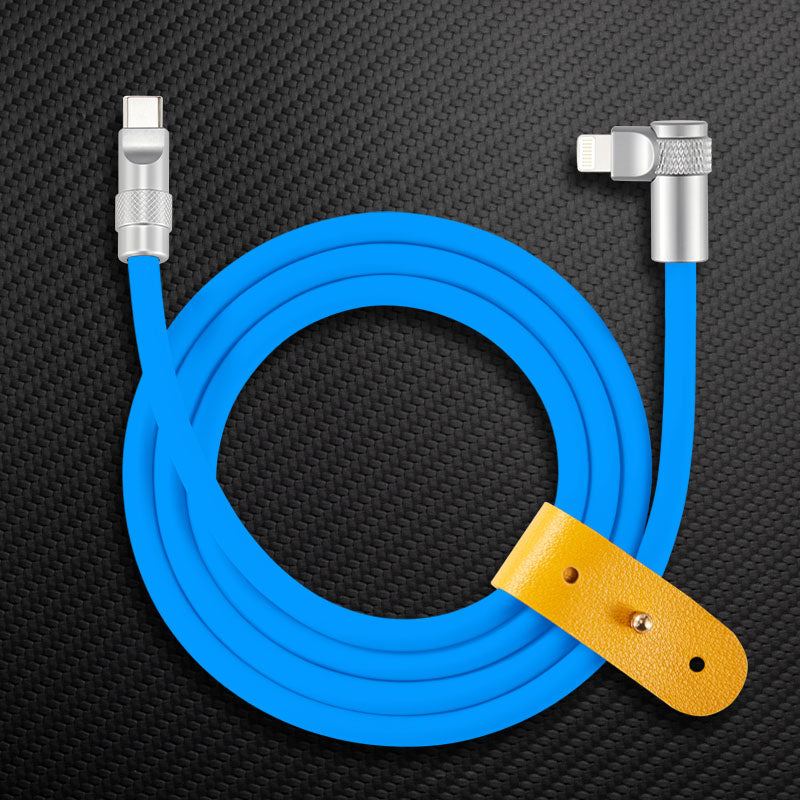 "FlexElbow Pro" 90° Design 240W Fast Charge Cable