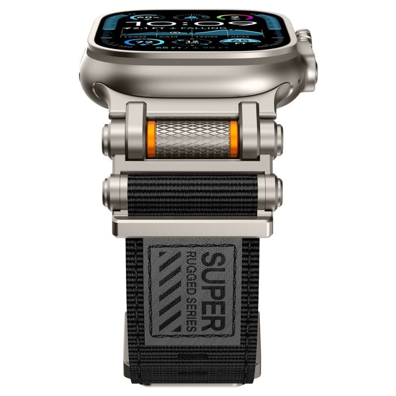 Gear-Lock Nylon Braided Band for Apple Watch – Rugged, Stylish, Built to Last