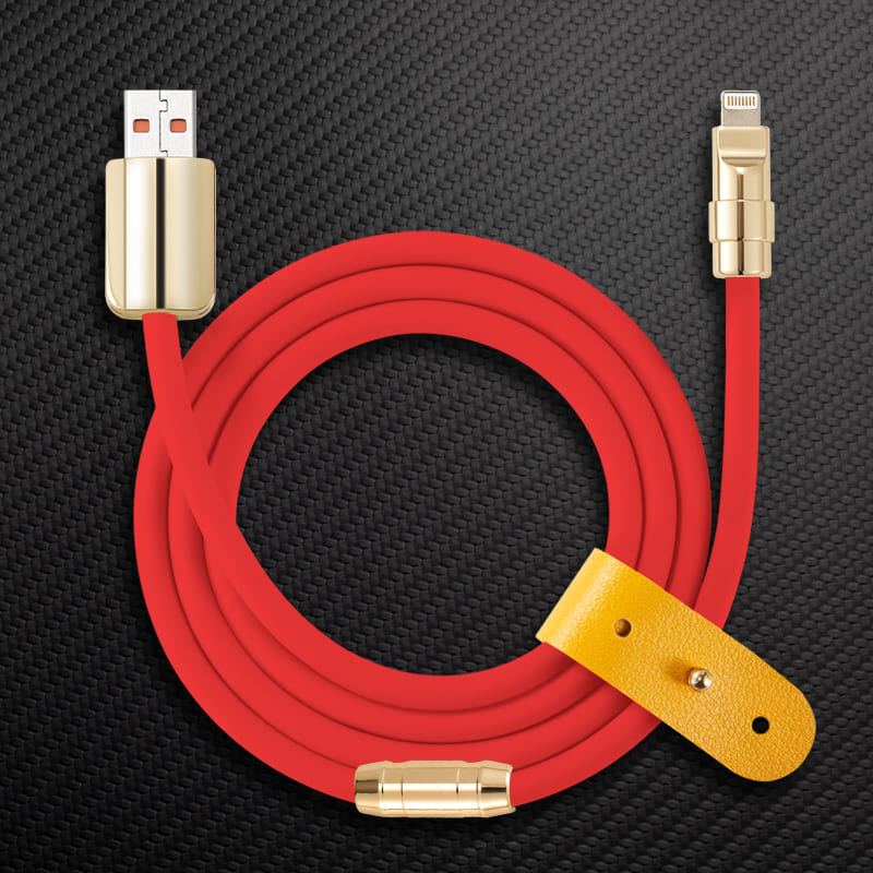 "Golden Chubby" Custom Gilded Fast Charge Cable