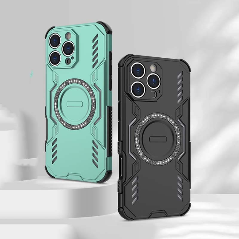 Grade Magnetic Shockproof Phone Case with Enhanced Cooling Technology for iPhone