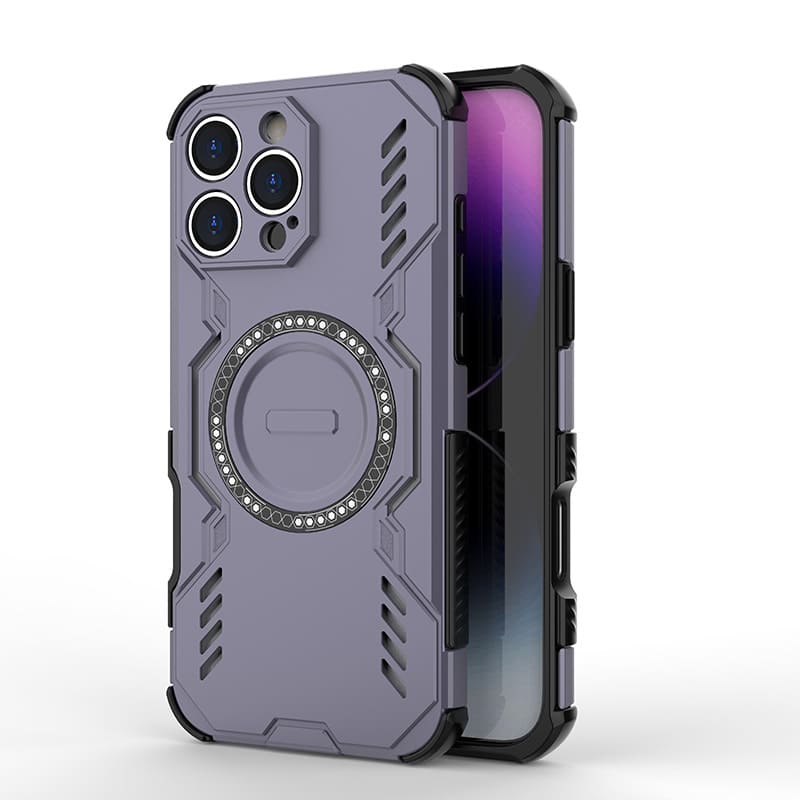 Grade Magnetic Shockproof Phone Case with Enhanced Cooling Technology for iPhone