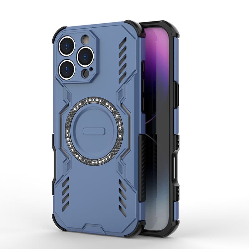 Grade Magnetic Shockproof Phone Case with Enhanced Cooling Technology for iPhone