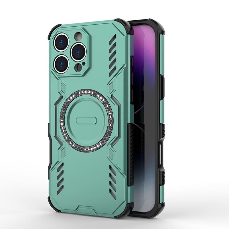 Grade Magnetic Shockproof Phone Case with Enhanced Cooling Technology for iPhone