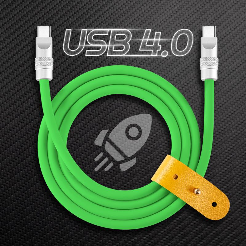 "HyperTransfer Chubby" USB3.2 Gen2×2 Cable & USB 4.0 Gen3×2