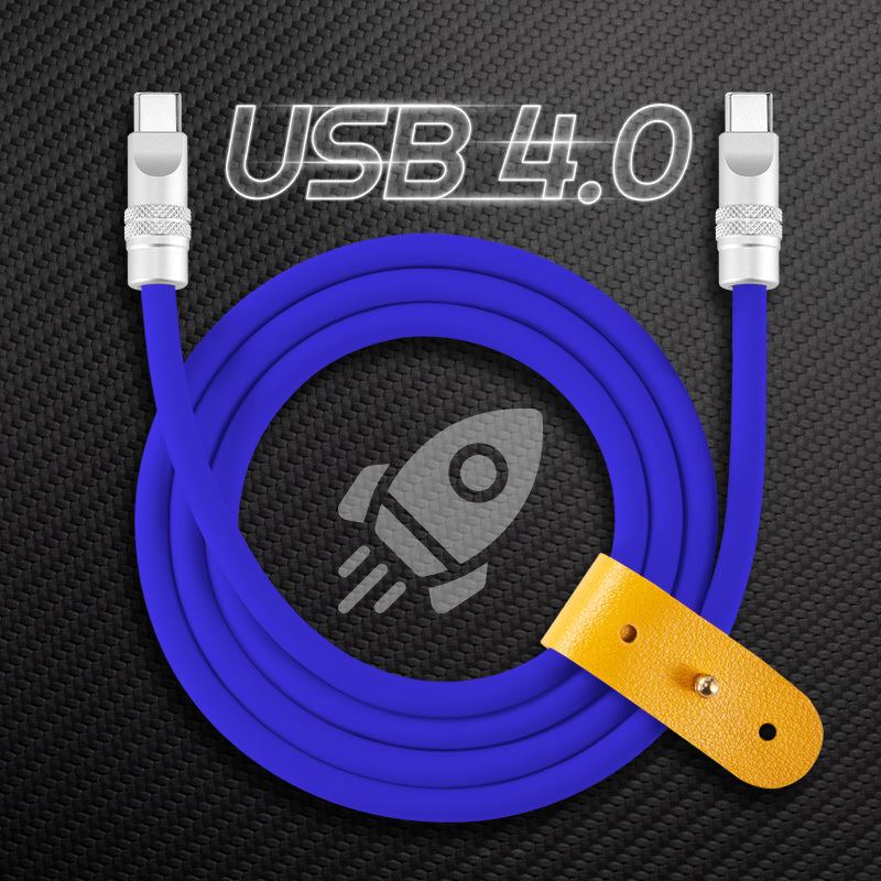 "HyperTransfer Chubby" USB3.2 Gen2×2 Cable & USB 4.0 Gen3×2
