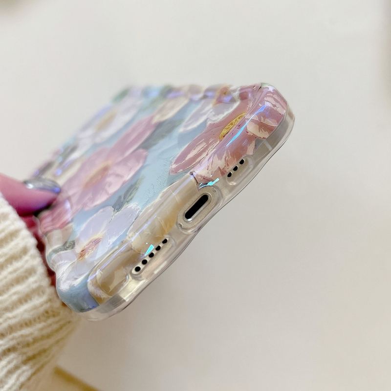 Indie Floral Case for iPhone with bracelet FREE