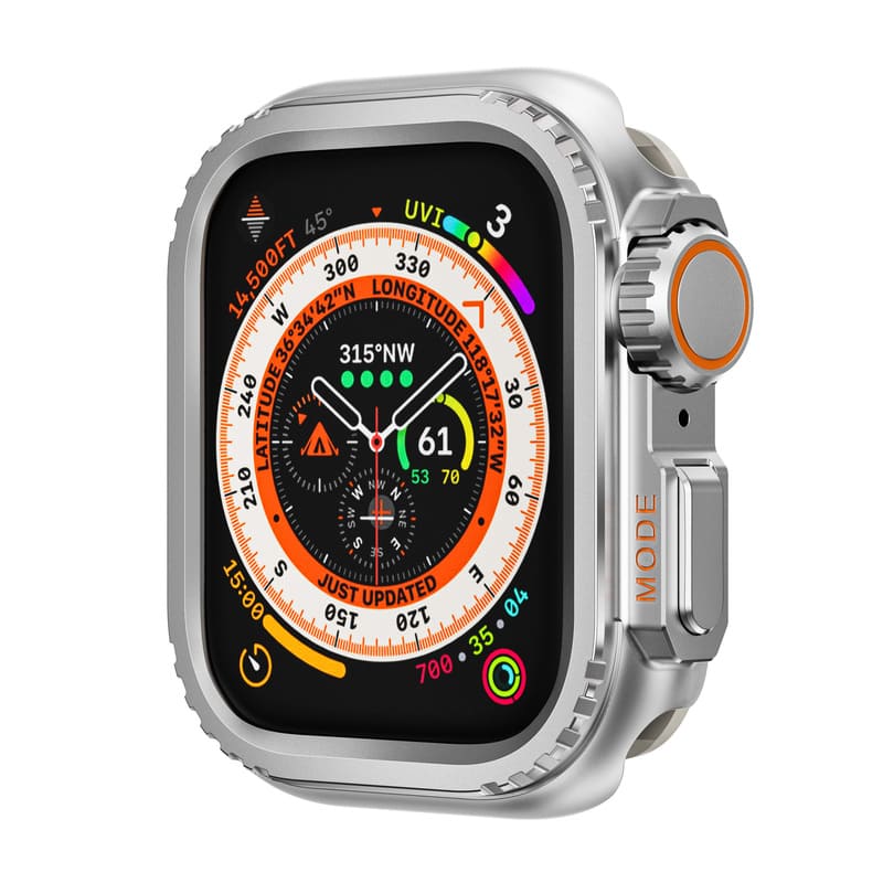 "Instant Ultra Transformation" One-Piece Alloy Bezel Case for Apple Watch
