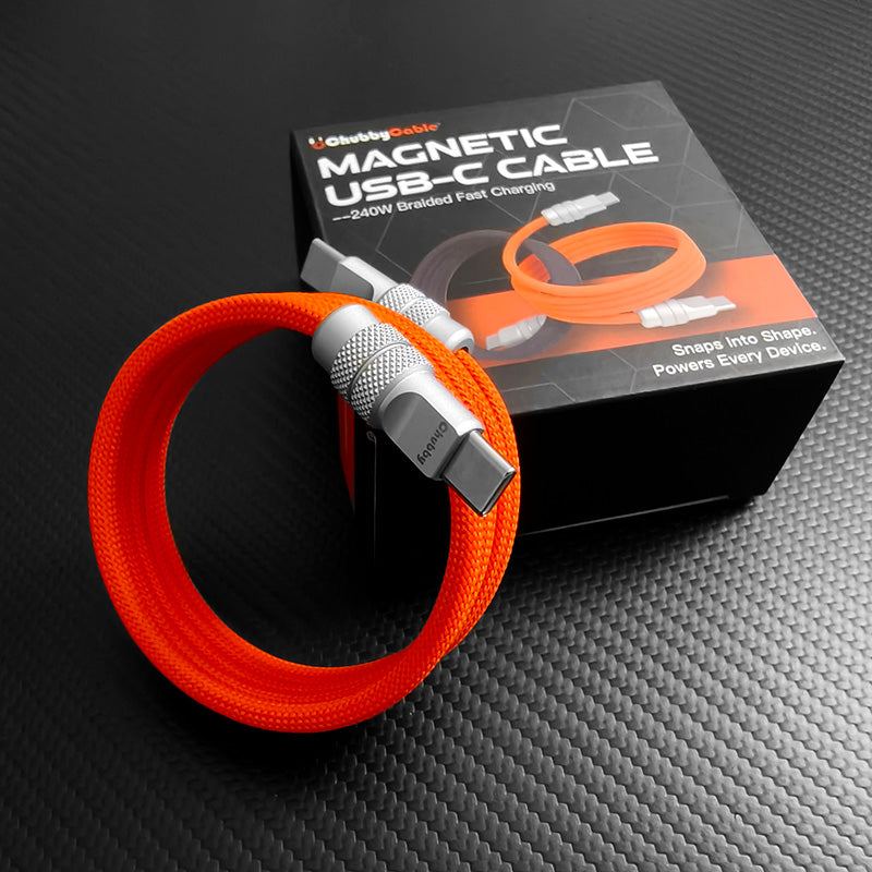 "MagiConnect" 240W Classic Magnetic Retractable Charging Cable‌