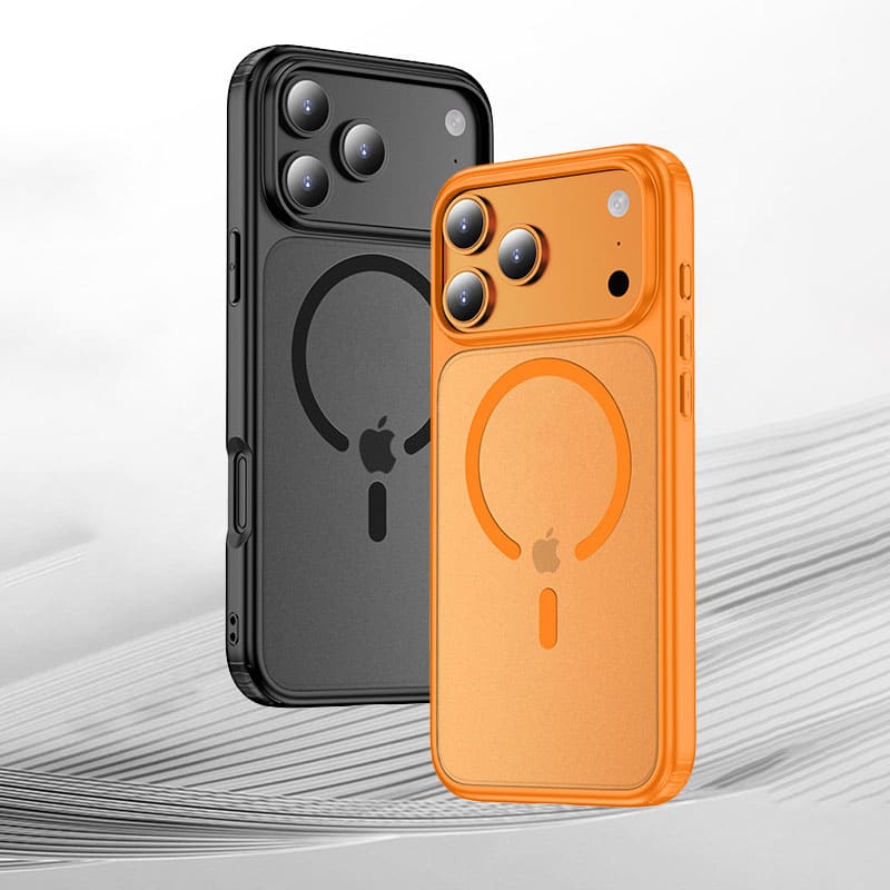 Magnetic Frosted Matte Shockproof Case For iPhone 17