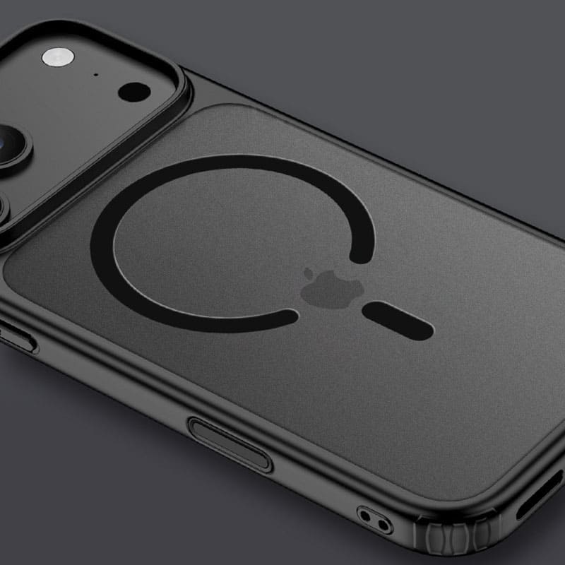 Magnetic Frosted Matte Shockproof Case For iPhone 17
