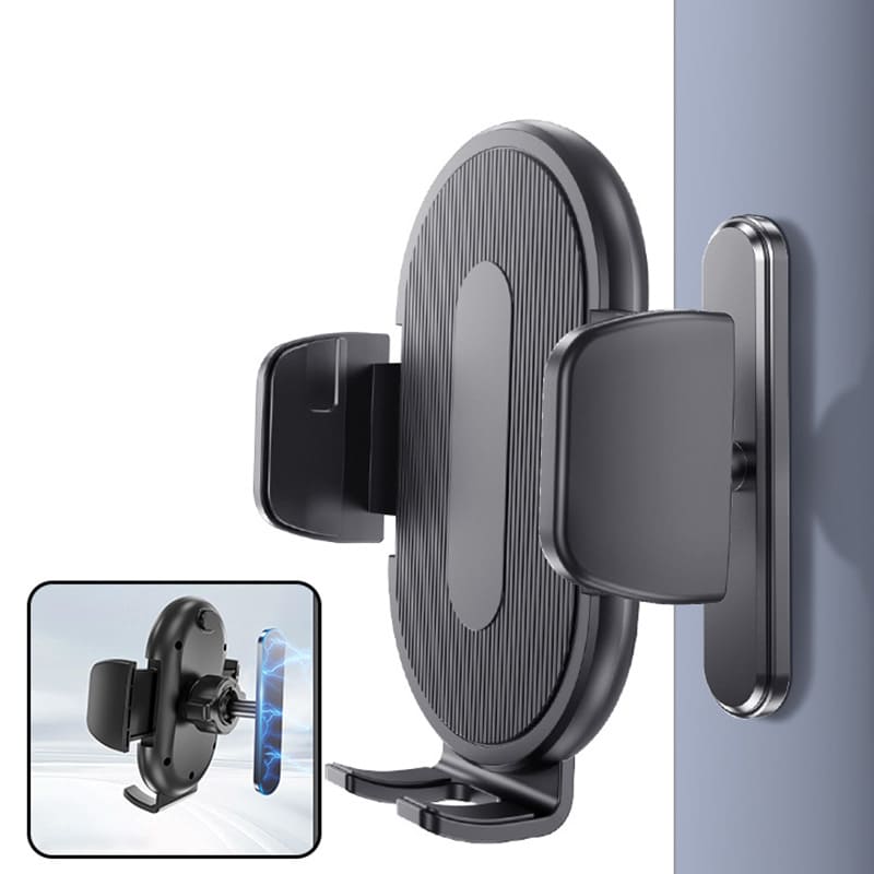 Magnetic Gym Phone Mount – 360° Adjustable, Attaches to Any Metal Surface