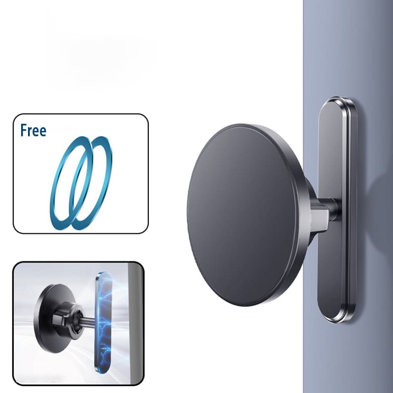 Magnetic Gym Phone Mount – 360° Adjustable, Attaches to Any Metal Surface